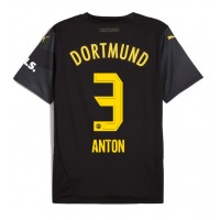 Camisa de time de futebol Borussia Dortmund Waldemar Anton #3 Replicas 2º Equipamento 2024-25 Manga Curta